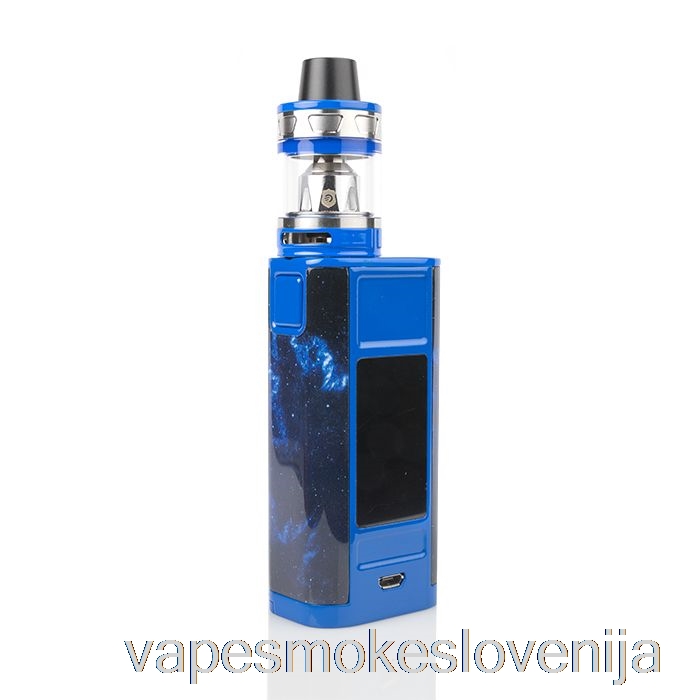 Vape Petrol Joyetech Cuboid Pipe 228w Tc Starter Kit Blue